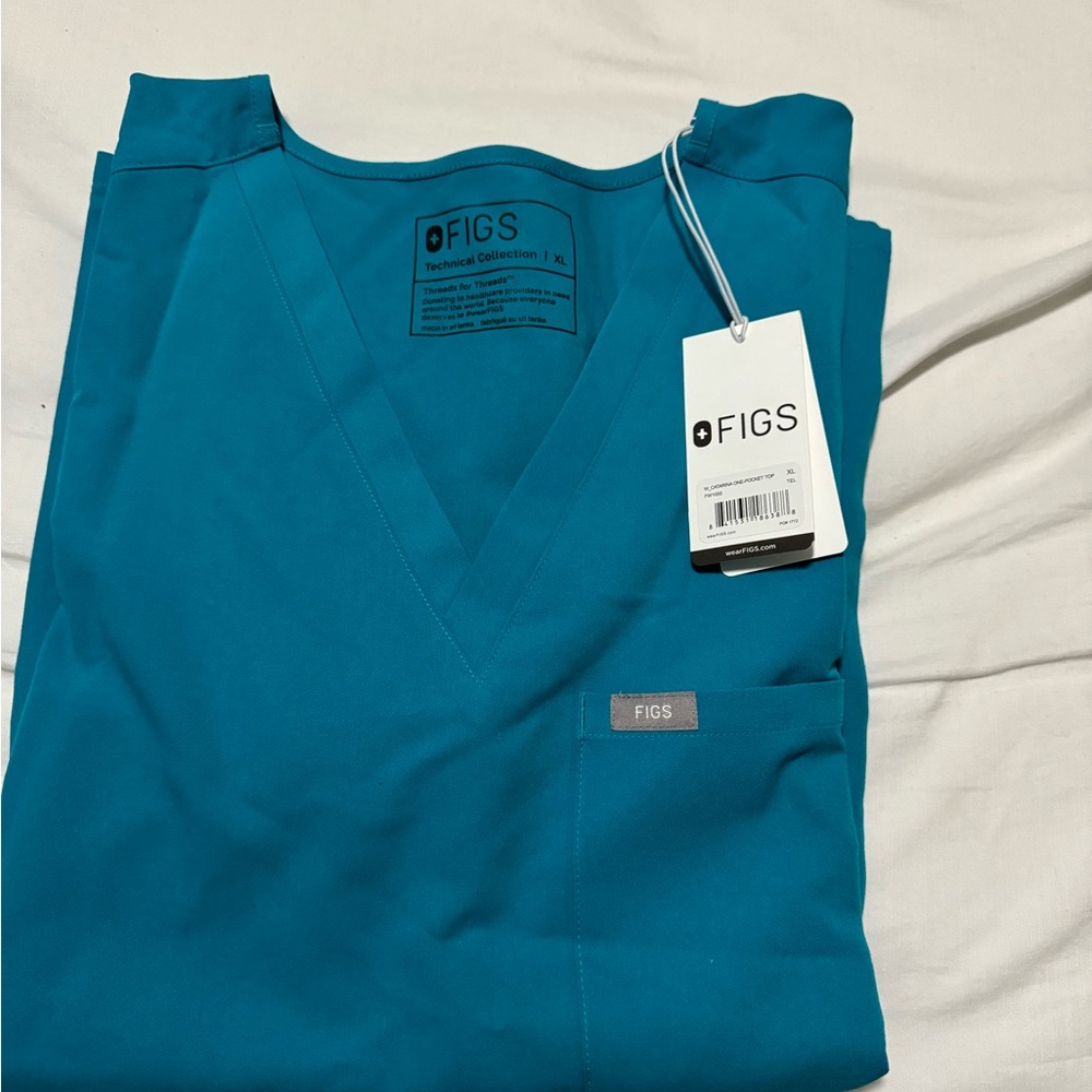 Figs  teal scrubsuit set